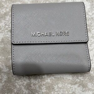 Michael Kors Light Gray Wallet